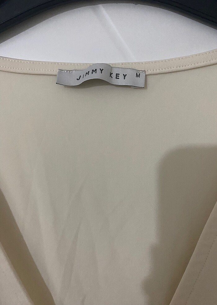 Krem bluz - Görsel 2