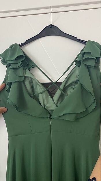 Yeşil abiye - Görsel 2