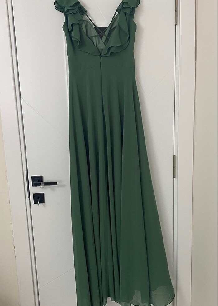 Yeşil abiye - Görsel 3