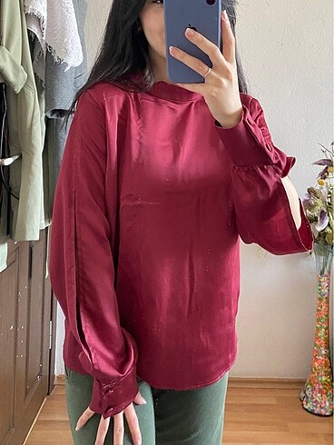 Bordo gömlek