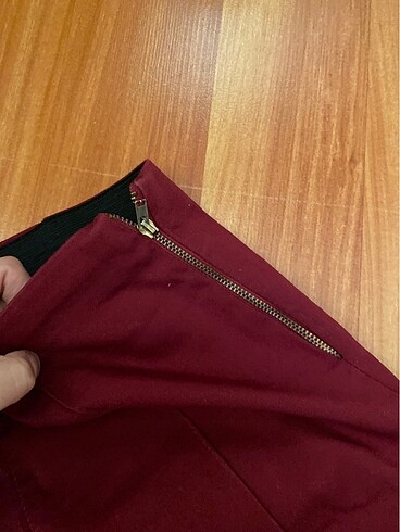 36 Beden bordo Renk Tayt pantolon