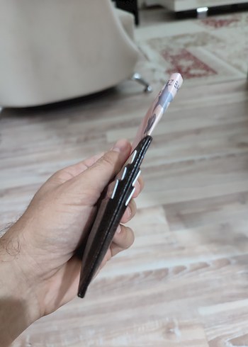 Koyu Kahverengi Hakiki Deri Kartlık Cüzdan - Görsel 3