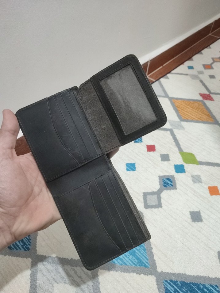 Füme Hakiki Deri Erkek Cüzdanı - Görsel 3