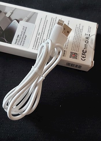 Orjinal 3A Yüksek Hızlı Şarj Destekli Beyaz USB Kablosu - Görsel 10