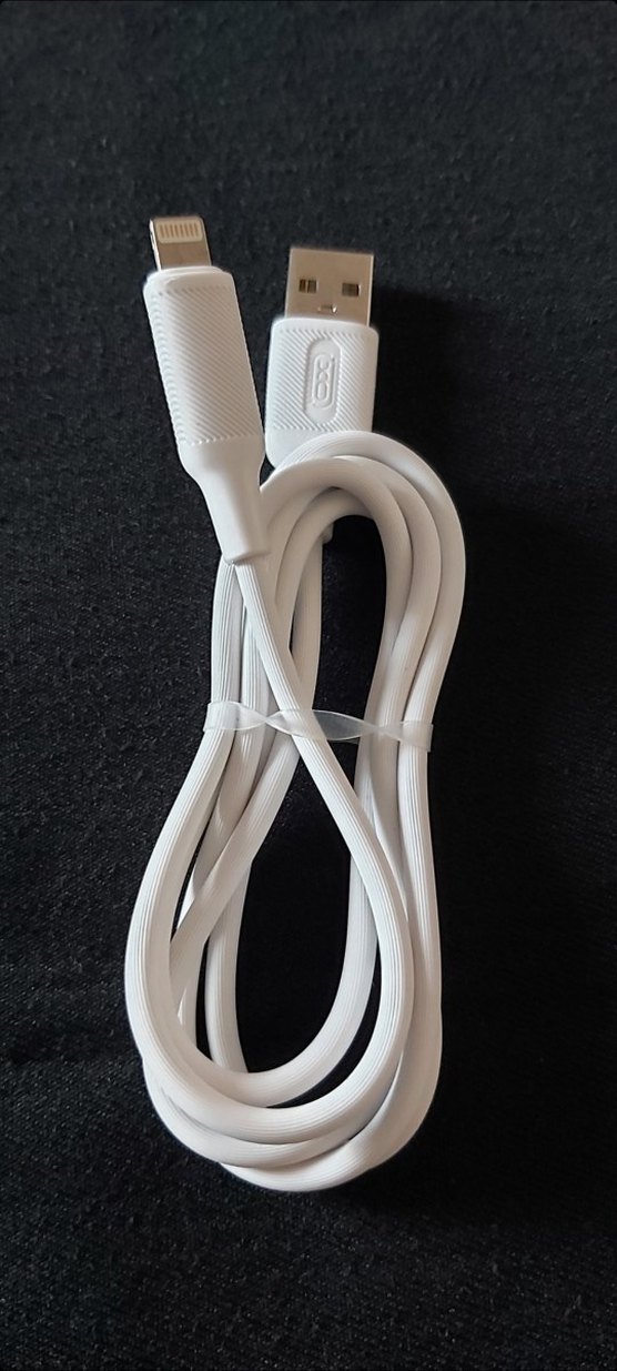 Orjinal 3A Yüksek Hızlı Şarj Destekli Beyaz USB Kablosu - Görsel 5