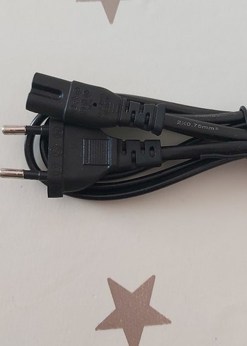 TECHNDMAX Siyah Güç Kablosu - Görsel 7