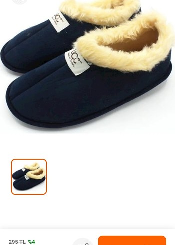 ÜNİSEX SİYAH,İÇİ YÜNLÜ EV AYAKKABISI - Görsel 8