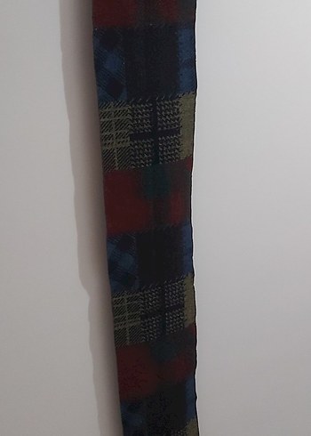 Erkek Çok Renkli Desenli Uzun Atkı - Görsel 7