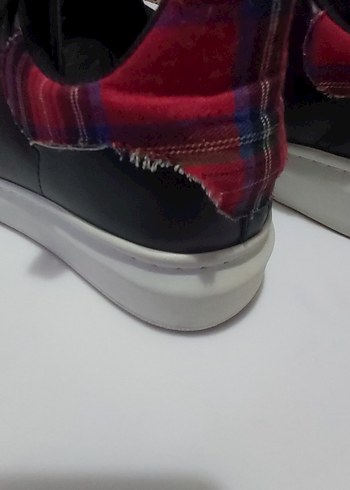 KUMAŞ DESENLİ BAYAN AYAKKABISI - Görsel 7