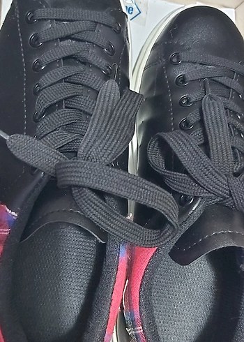 KUMAŞ DESENLİ BAYAN AYAKKABISI - Görsel 9