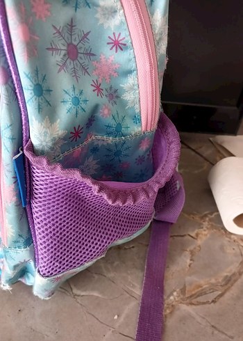 Pastel Renkli Frozen Elsa Okul Çantası - Görsel 4