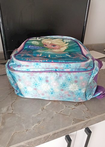 Pastel Renkli Frozen Elsa Okul Çantası - Görsel 3