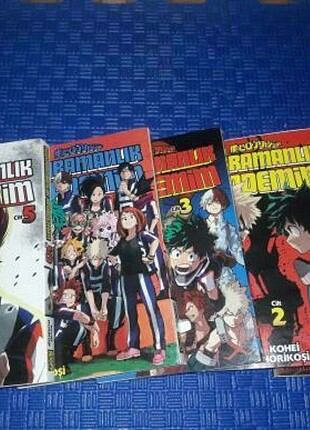 my hero academia 2,3,4,5 manga 