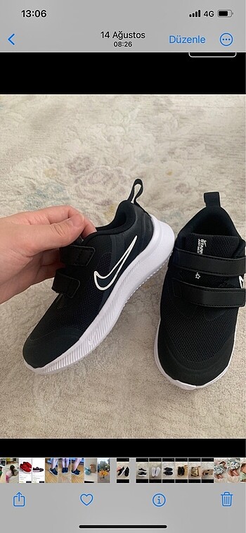 Çocuk spor ayakkabısı
