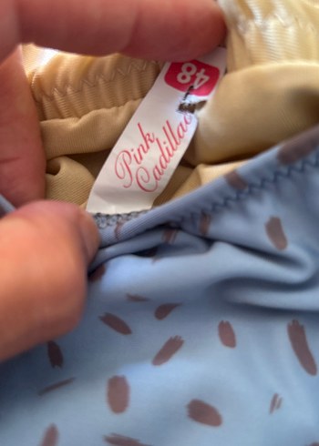 Gri Desenli etekli mayo - Görsel 9