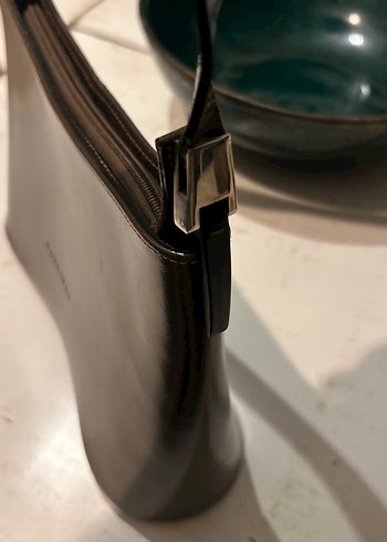 Klasik Kahverengi Deri Kadın Çanta - Görsel 5