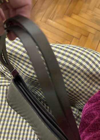 Klasik Kahverengi Deri Kadın Çanta - Görsel 14