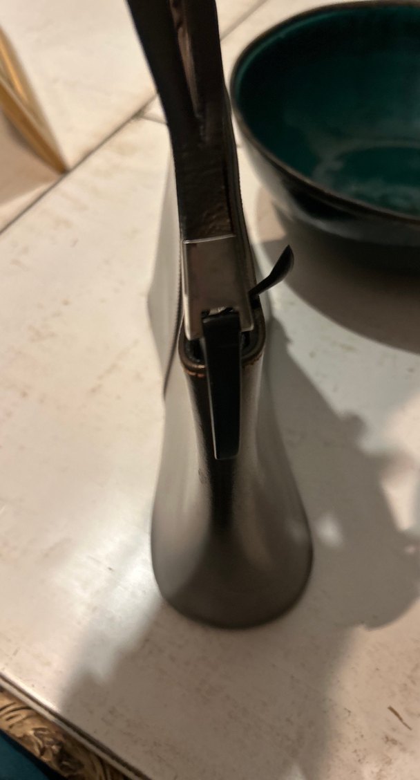 Klasik Kahverengi Deri Kadın Çanta - Görsel 4