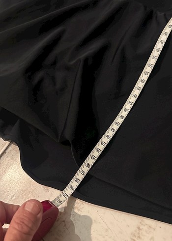 Siyah Pilili Midi Gotik Kadın Mayo - Görsel 5