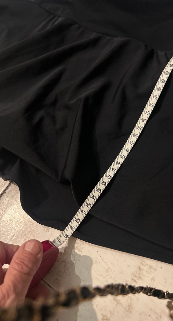 Siyah Pilili Midi Gotik Kadın Mayo - Görsel 5