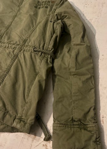 Geniş Kesim Kamuflaj Desenli Keten Erkek Ceket - Görsel 15