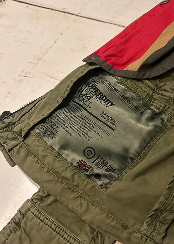 Geniş Kesim Kamuflaj Desenli Keten Erkek Ceket - Görsel 8