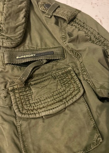 Geniş Kesim Kamuflaj Desenli Keten Erkek Ceket - Görsel 6