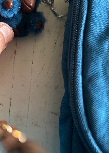 Mavi Kadın Çapraz Çanta Fermuarlı - Görsel 3