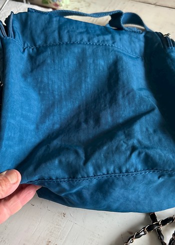 Mavi Kadın Çapraz Çanta Fermuarlı - Görsel 11