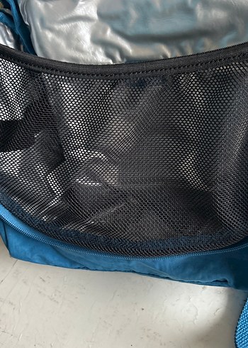 Mavi Kadın Çapraz Çanta Fermuarlı - Görsel 9