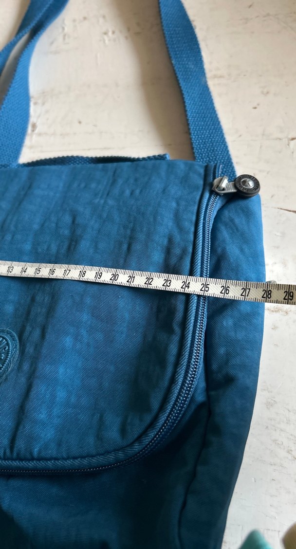 Mavi Kadın Çapraz Çanta Fermuarlı - Görsel 5