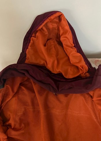 Bordo Fermuarlı Erkek Yağmurluk - Görsel 15