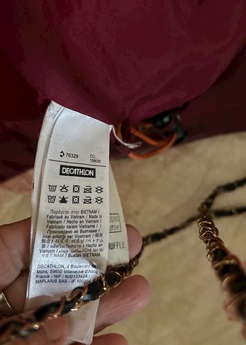 Bordo Fermuarlı Erkek Yağmurluk - Görsel 13