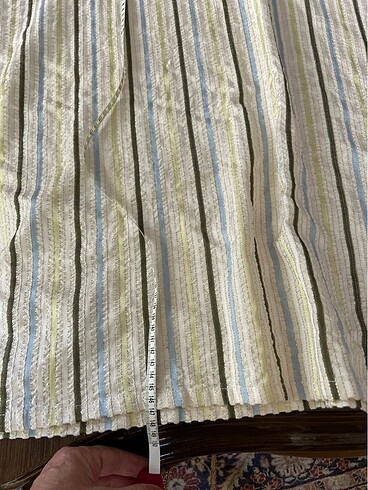 Uzun saten elbise - Görsel 11