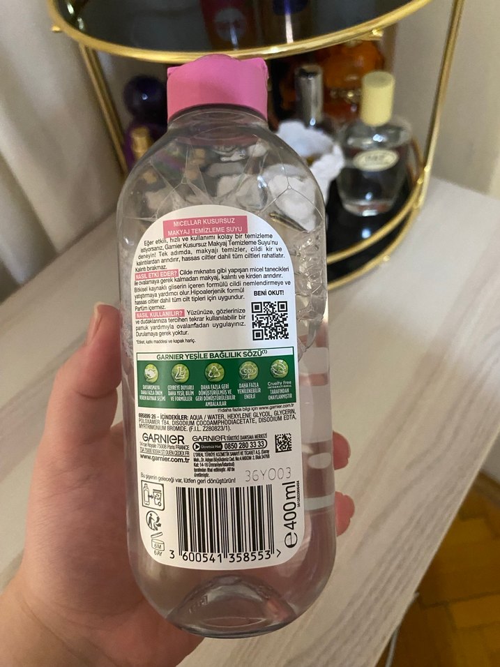Garnier Micellar Kusursuz Makyaj Temizleme Suyu - Görsel 2