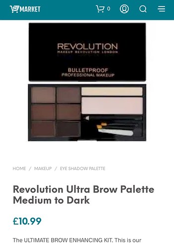 Revolution Revolotion Kaş Farı Paleti