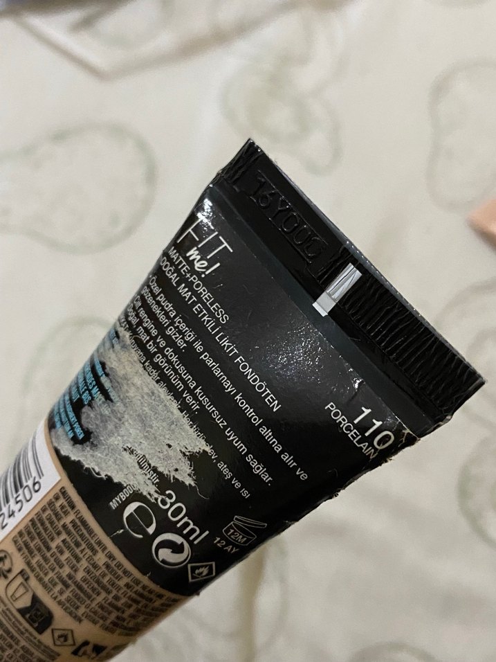 Maybelline Fit Me Mat Fondöten 110 Beige - Görsel 3