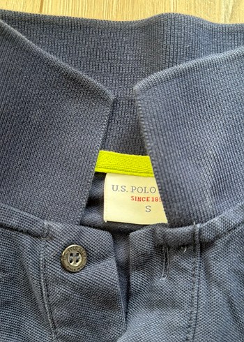 Unisex Lacivert Kısa Kollu Polo Tişört - Görsel 2