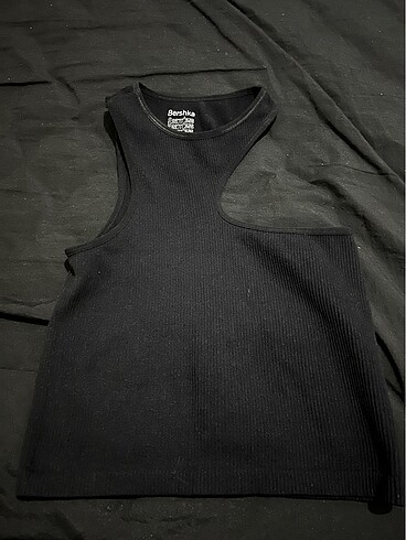 Bershka crop siyah
