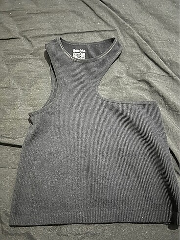 m Beden Bershka crop siyah