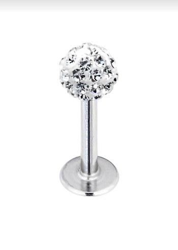 Zirkon Taşlı Tragus Piercing - Görsel 2