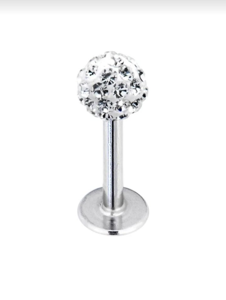 Zirkon Taşlı Tragus Piercing - Görsel 2