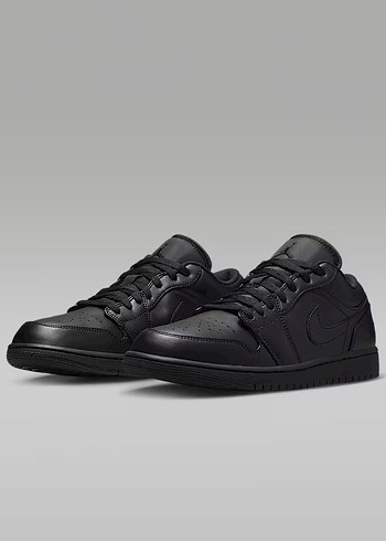 Nike Nike Air Jordan 1 Low Erkek Siyah Spor Ayakkabı