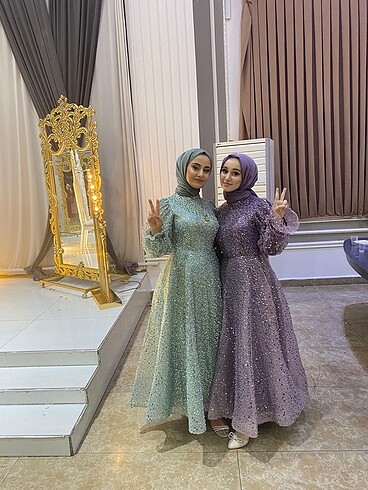 Mint Su Yeşili Eva Dress Abiye