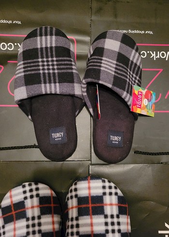 Twigy Gri Kareli Ev Terligi