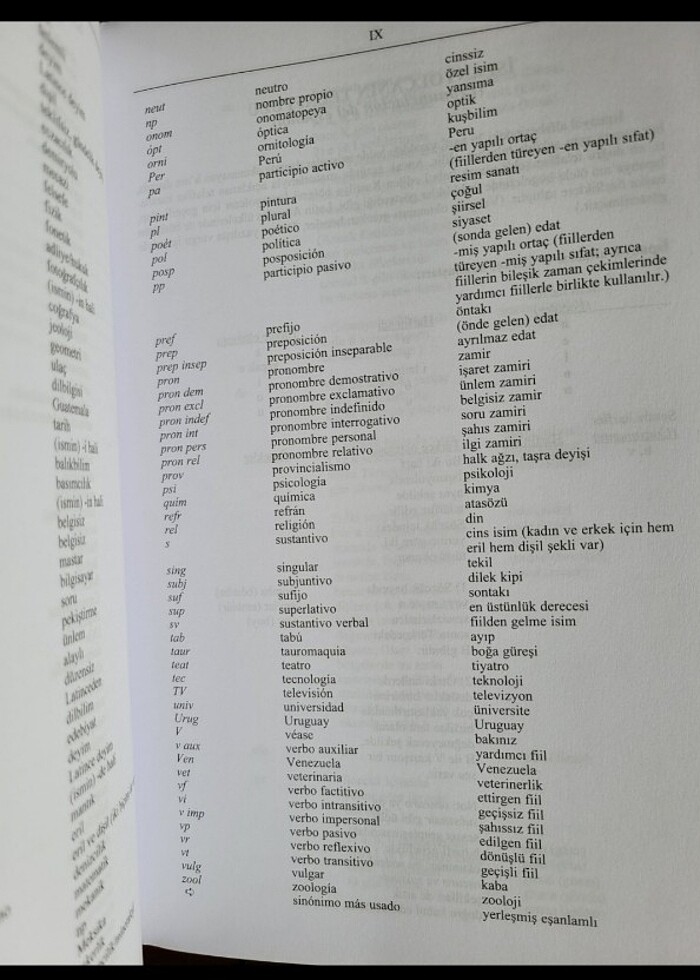 İspanyolca büyük sözlük inci kut - Görsel 5