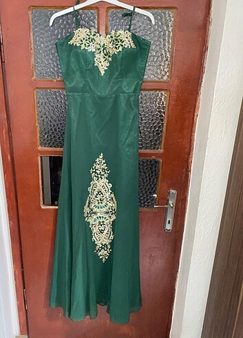 s Beden yeşil Renk Kına kaftan