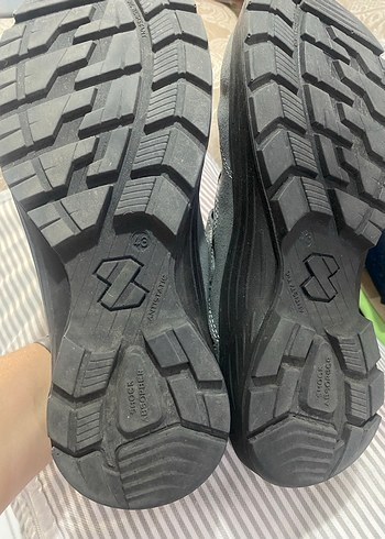 Gri Erkek Spor Ayakkabı Cırtlı Kauçuk Taban - Görsel 5