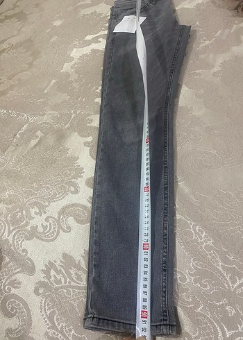 Gri Erkek Denim Jean Pantolon - Görsel 4