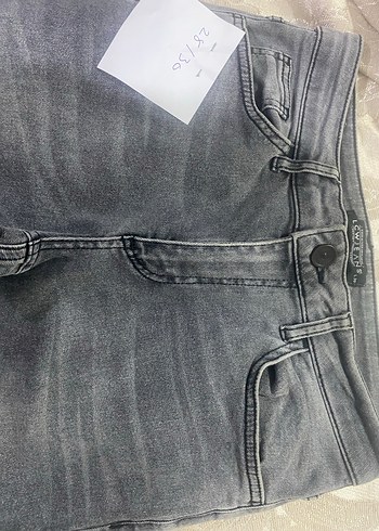 Gri Erkek Denim Jean Pantolon - Görsel 7